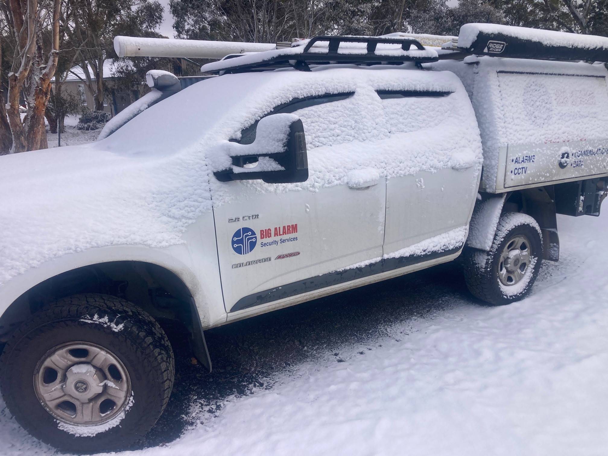 Big Alarm Service Vehicle